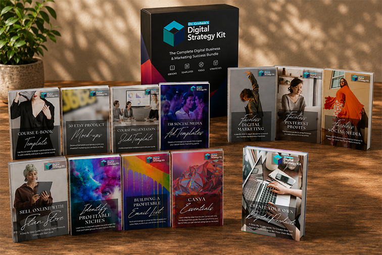 Complete Digital Strategy Kit with PLR + MRR